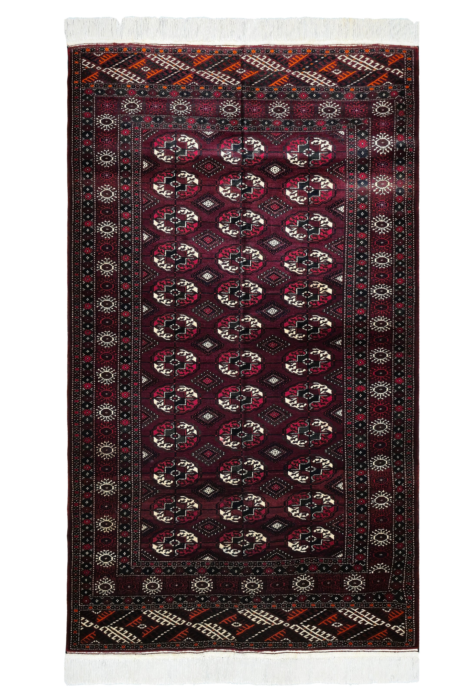 Authentic Red Tekke Rug from Turkmenistan