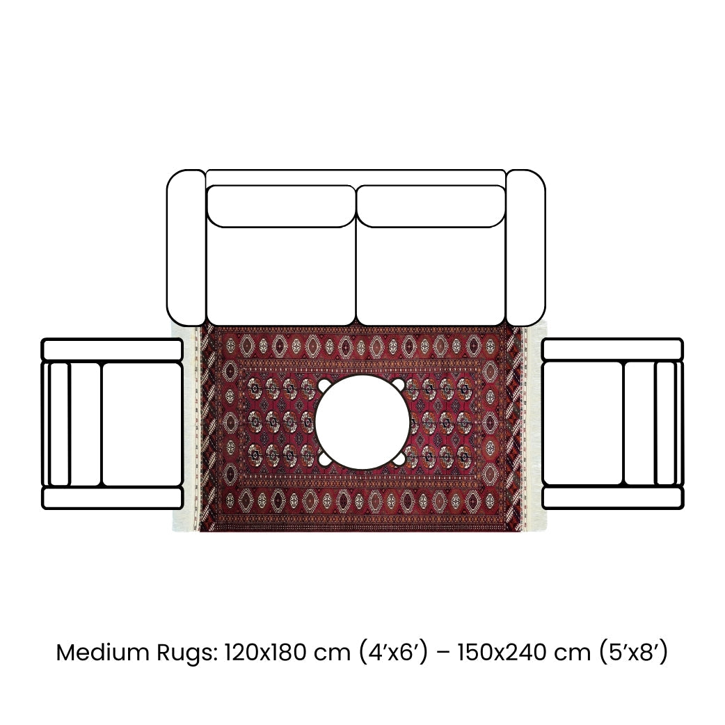 Medium Rugs for Every Room | Shop 5x7 & 6x9 Area Rugs Online – Hemdem Rugs