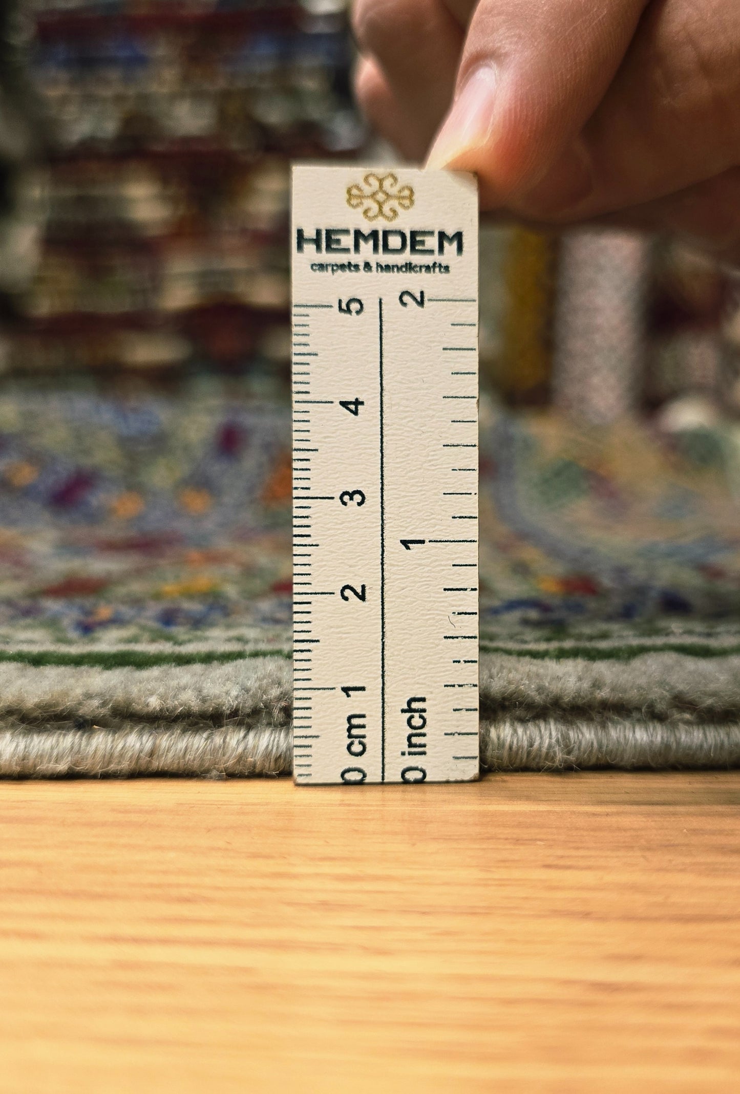 Handmade Hallway Rug Oriental Wool Corridor Carpet Runner Rug 165x400 cm (5'x13' ft) Gray