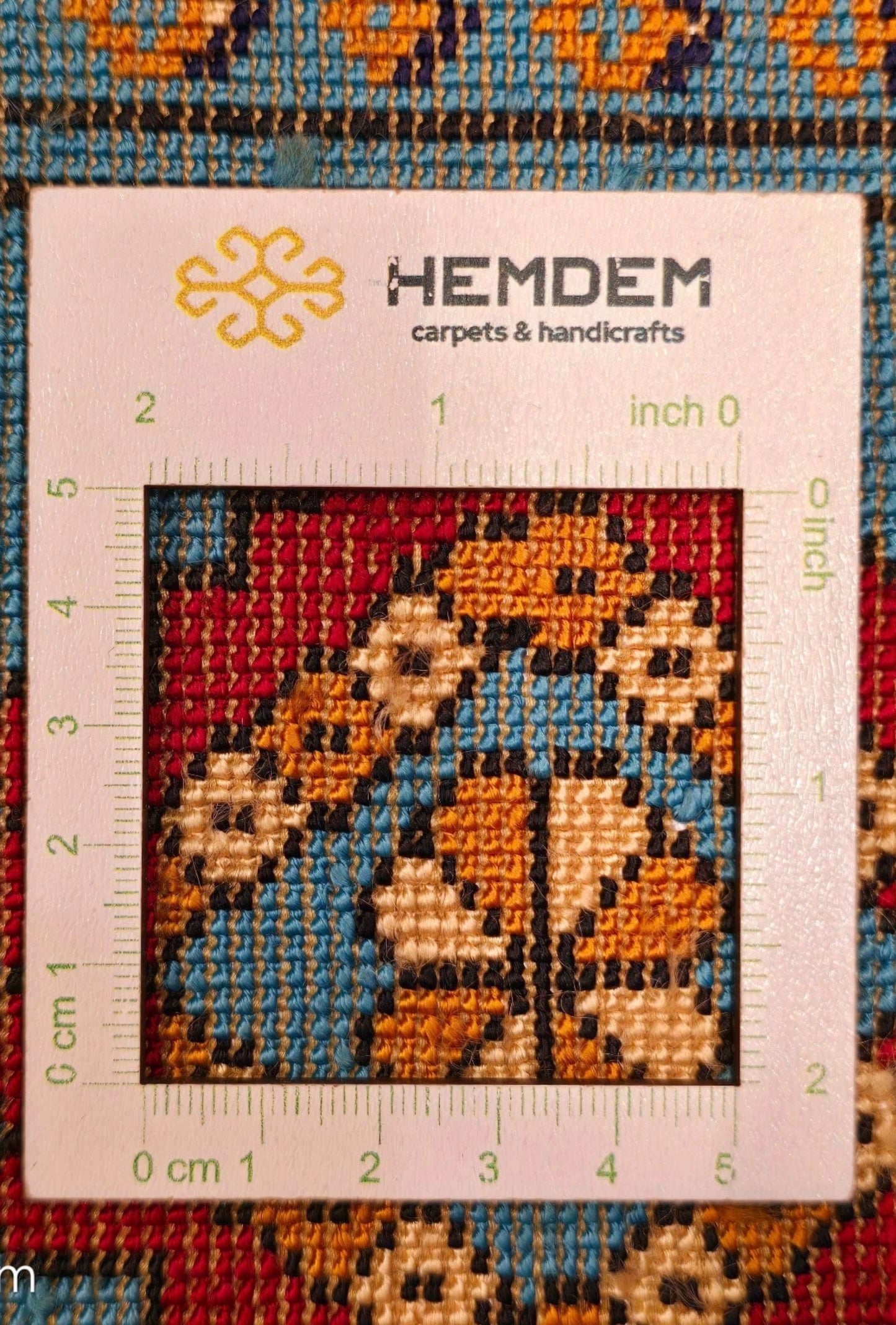 Herati Afghan Rug Oriental Silk Handknotted Eastern Area Rug 111 x 180 cm (4' x 6' ft) Blue