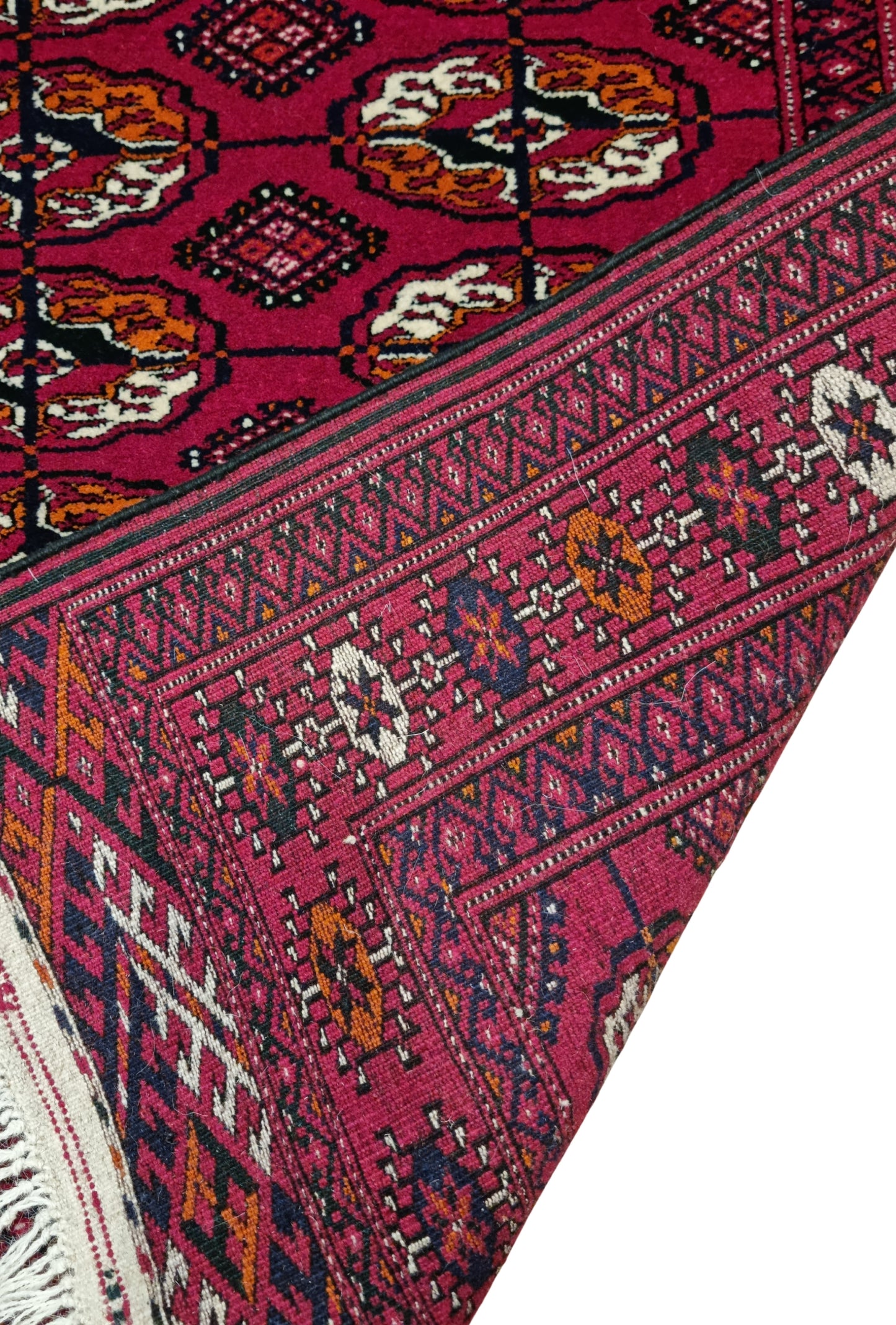 Tekke Wool Oriental Rug 80 x 125 cm (3'x4' ft) Red