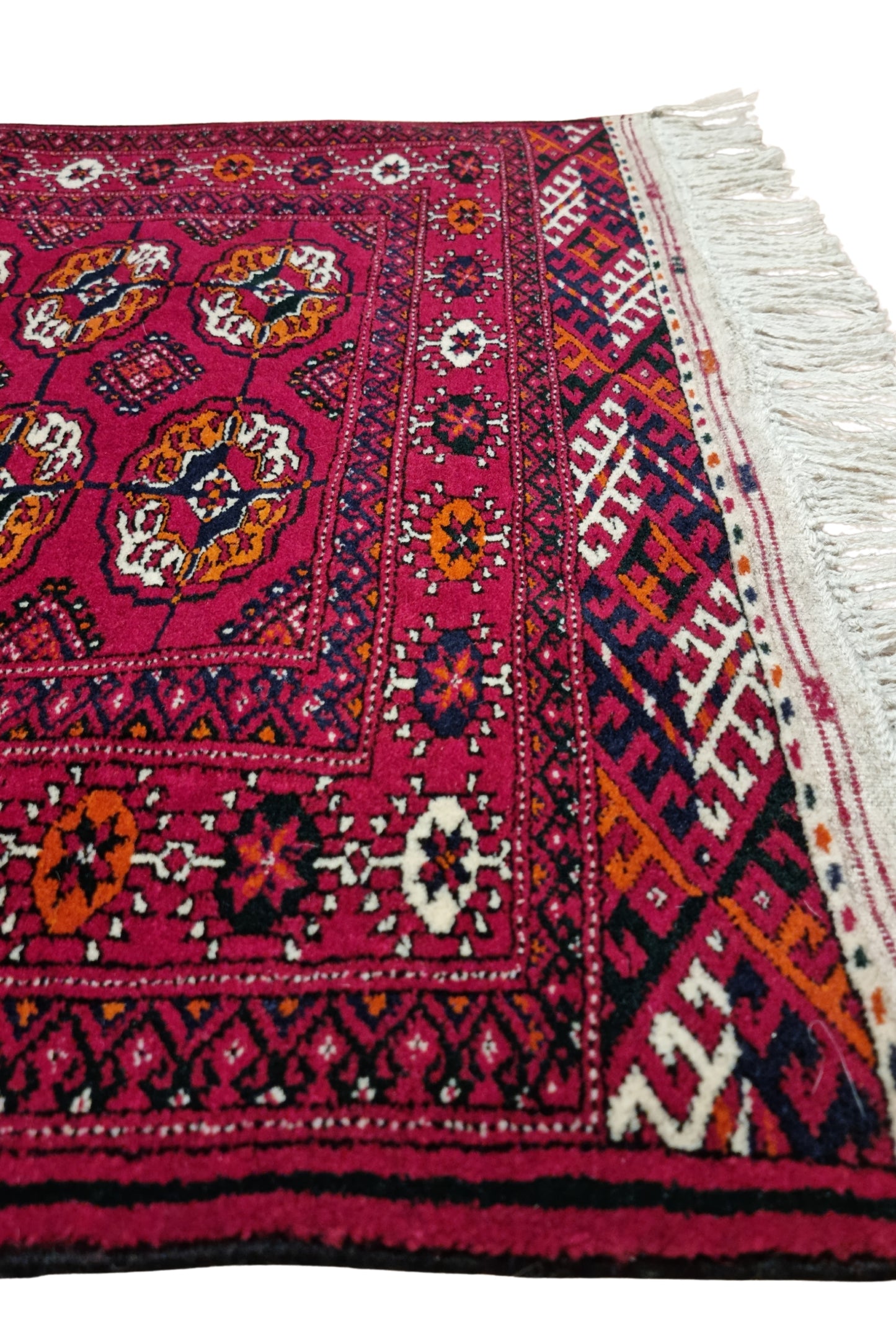 Tekke Wool Oriental Rug 80 x 125 cm (3'x4' ft) Red