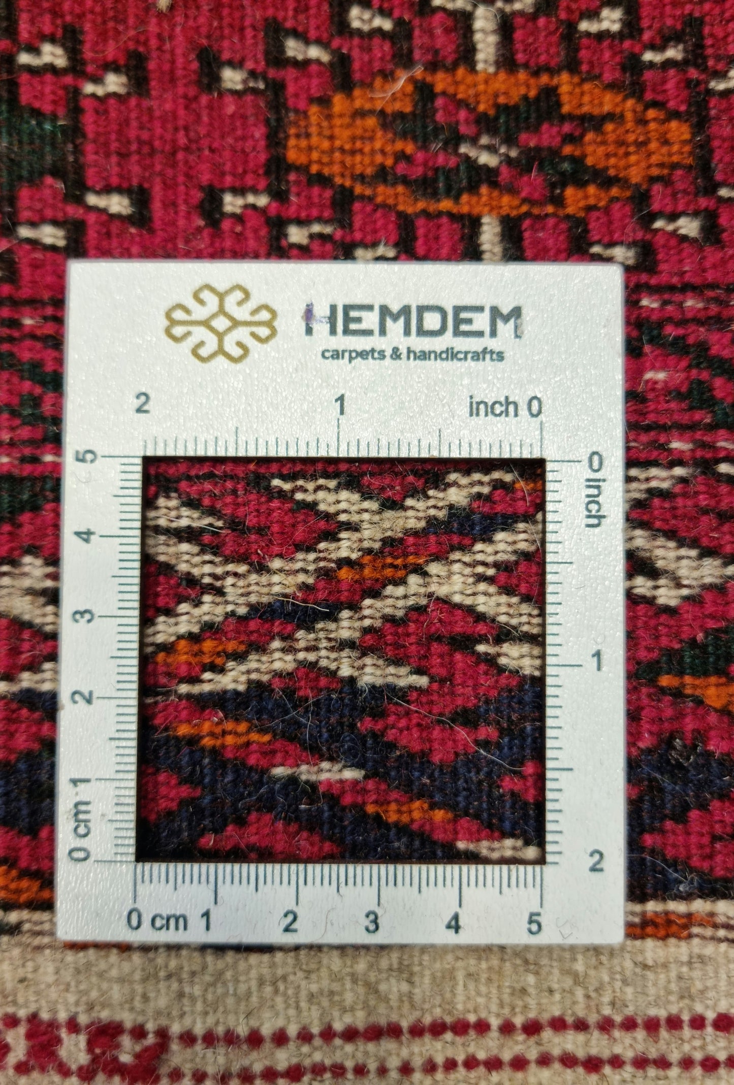 Tekke Wool Oriental Rug 80 x 125 cm (3'x4' ft) Red