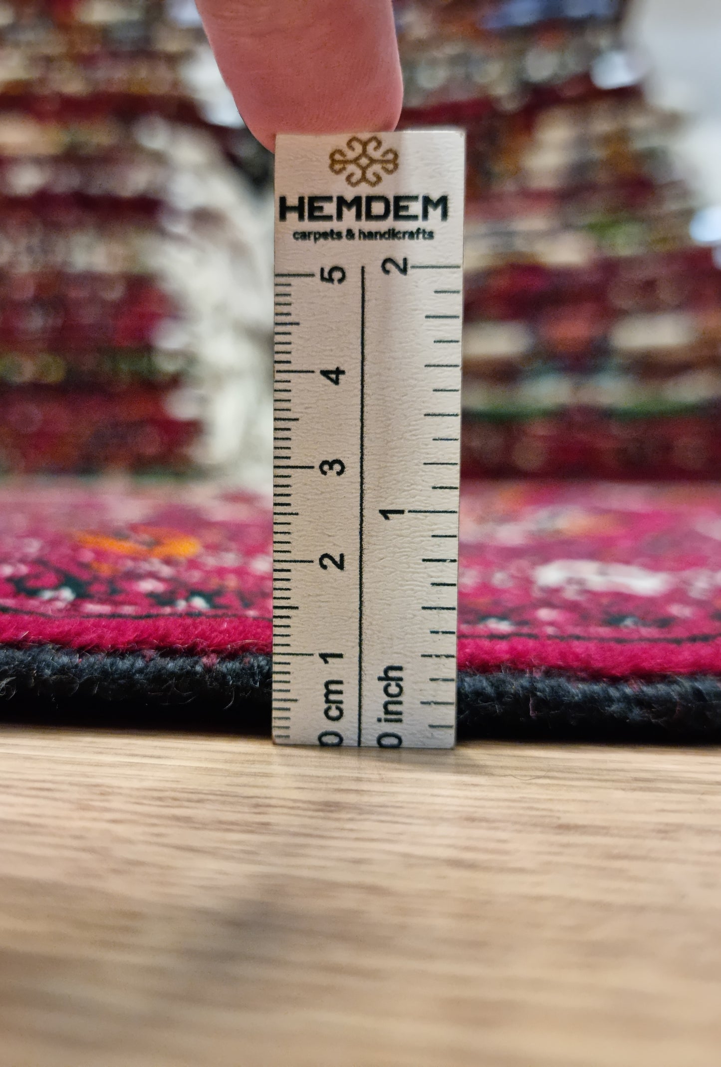 Tekke Wool Oriental Rug 80 x 125 cm (3'x4' ft) Red
