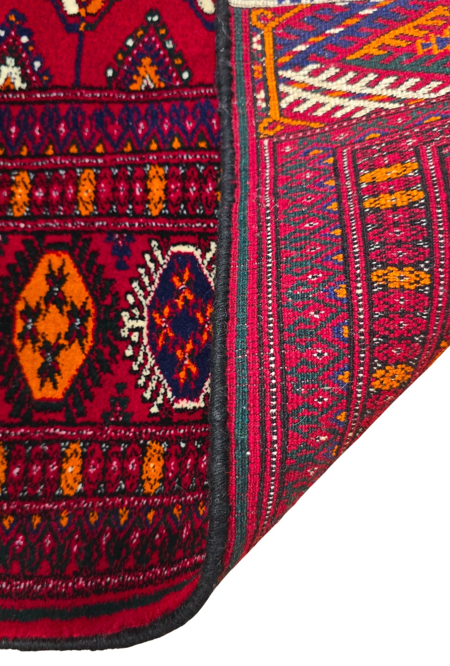 Tekke Wool Rug 100% Organic Dye 150x212 cm (5'x7' ft) Red