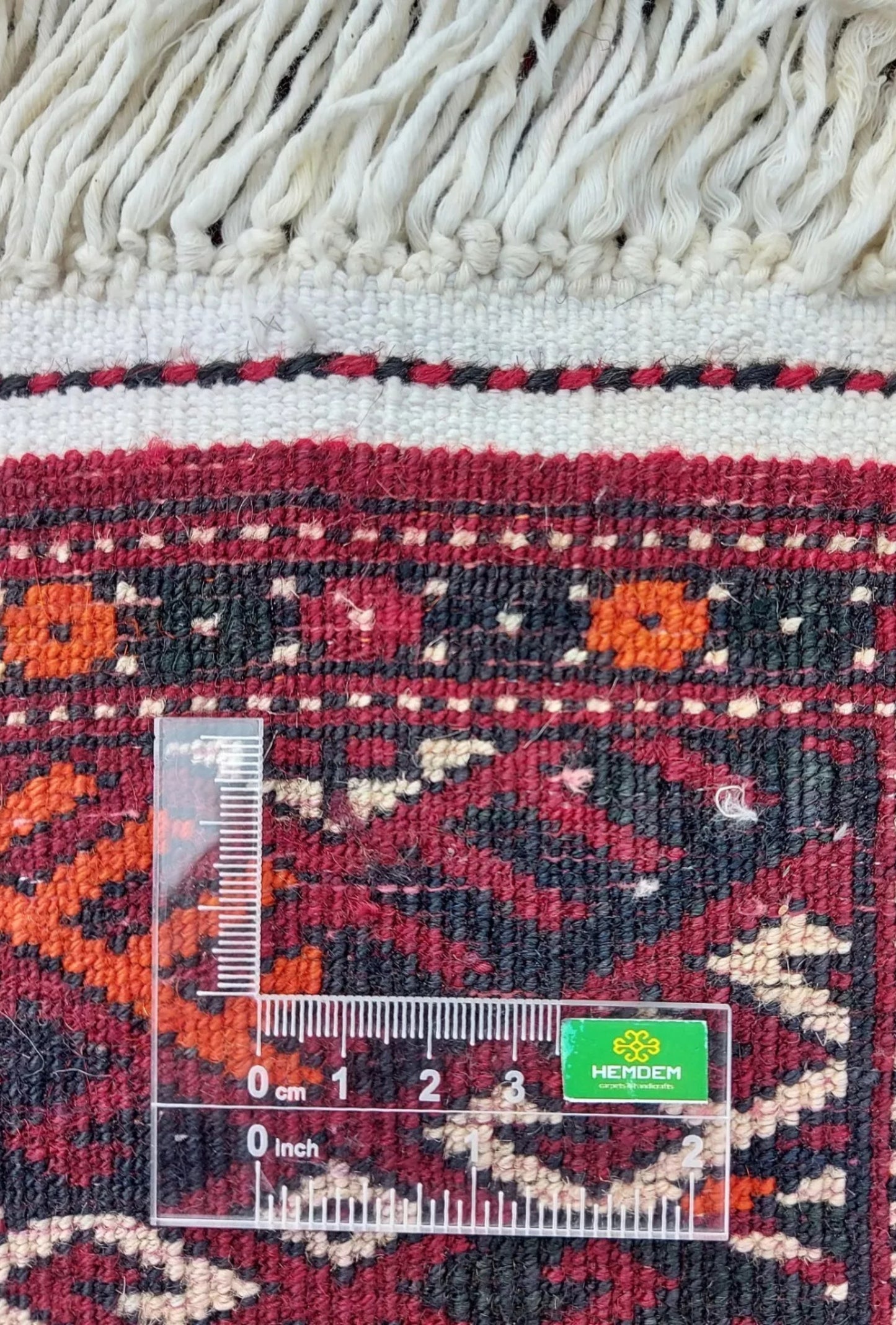 Turkmen Rug Antique Handknotted Wool Rug 135 x 230cm (4.5' x 8' ft) Red