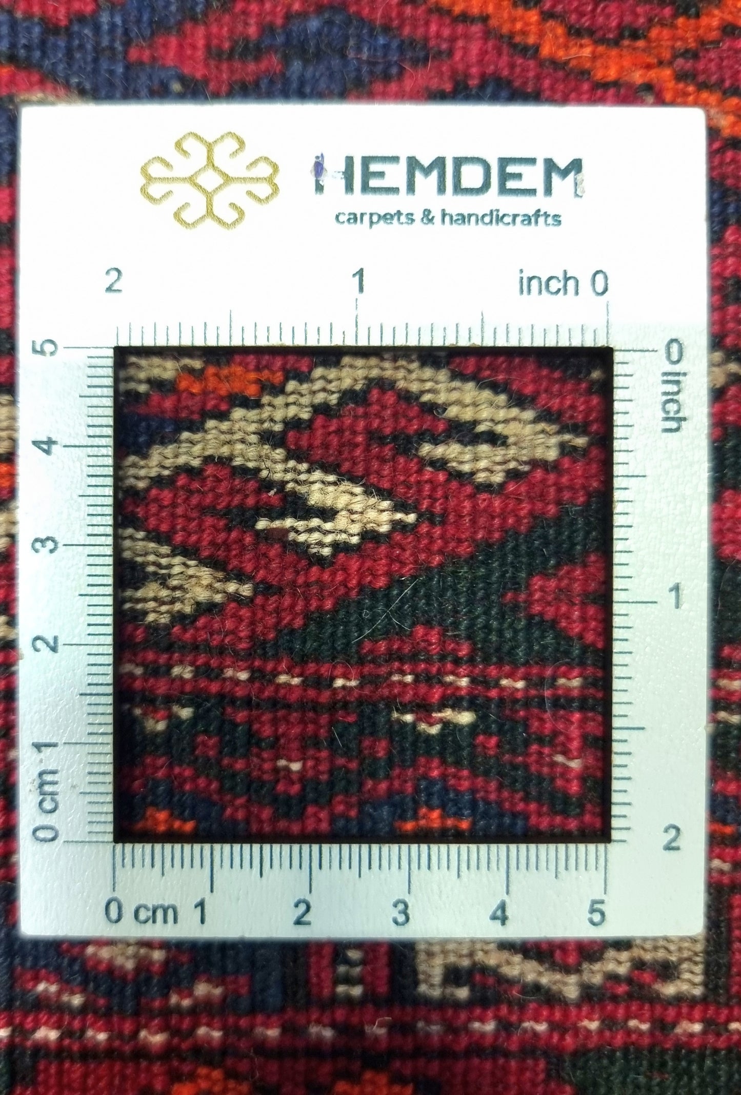 Rare Turkoman Yomut Kejebe Handknotted Wool Rug 132 x 210 cm (4.4' x 7' ft) Red