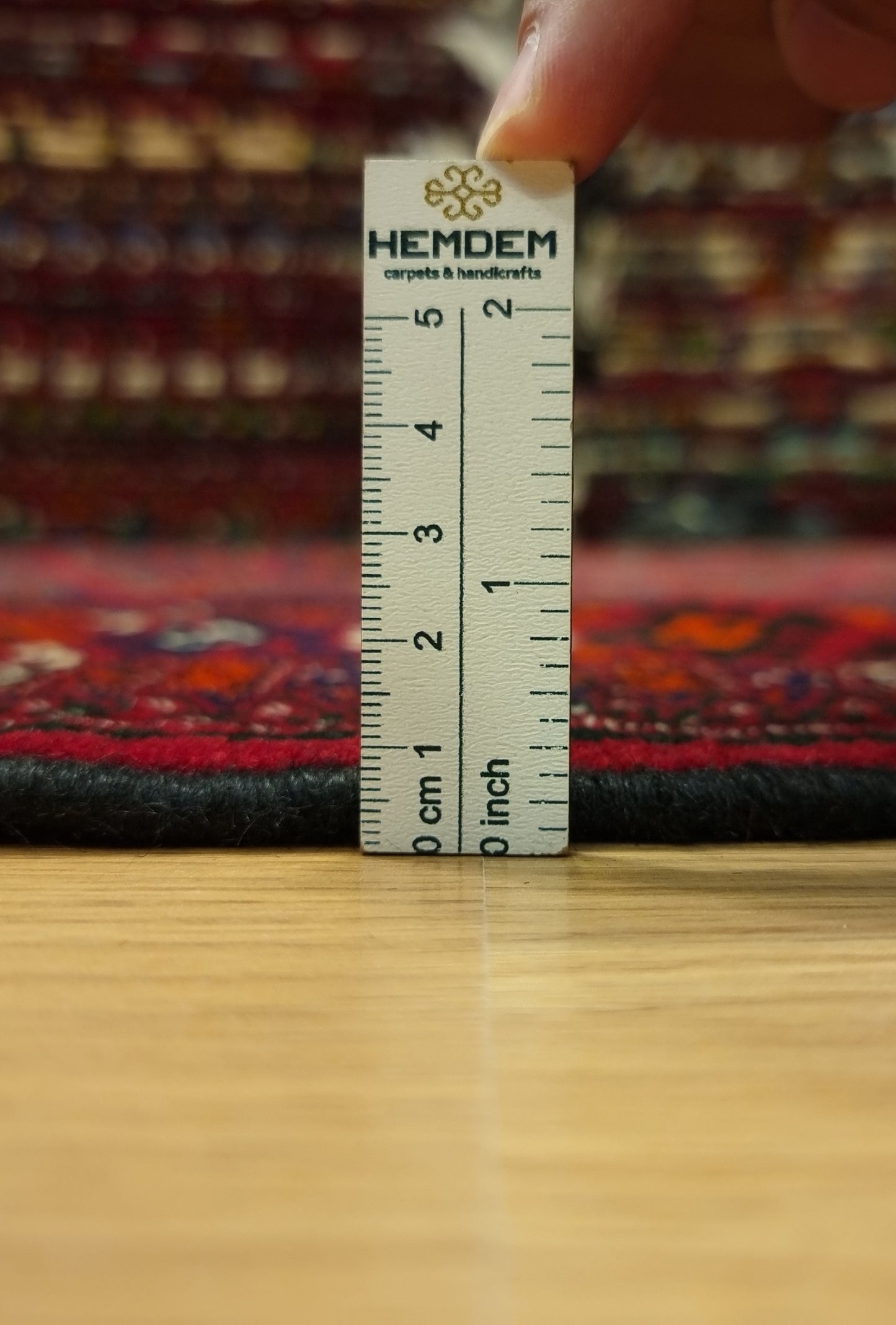 Rare Turkoman Yomut Kejebe Handknotted Wool Rug 132 x 210 cm (4.4' x 7' ft) Red