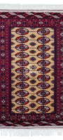 Tekke Wool Authentic Rug 96 x 143 cm (3'x5' ft) Beige