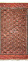 Handwoven Vintage Turkoman Yomut Kilim Rug 230 x 390cm (7.5' x 12.8' ft) Red