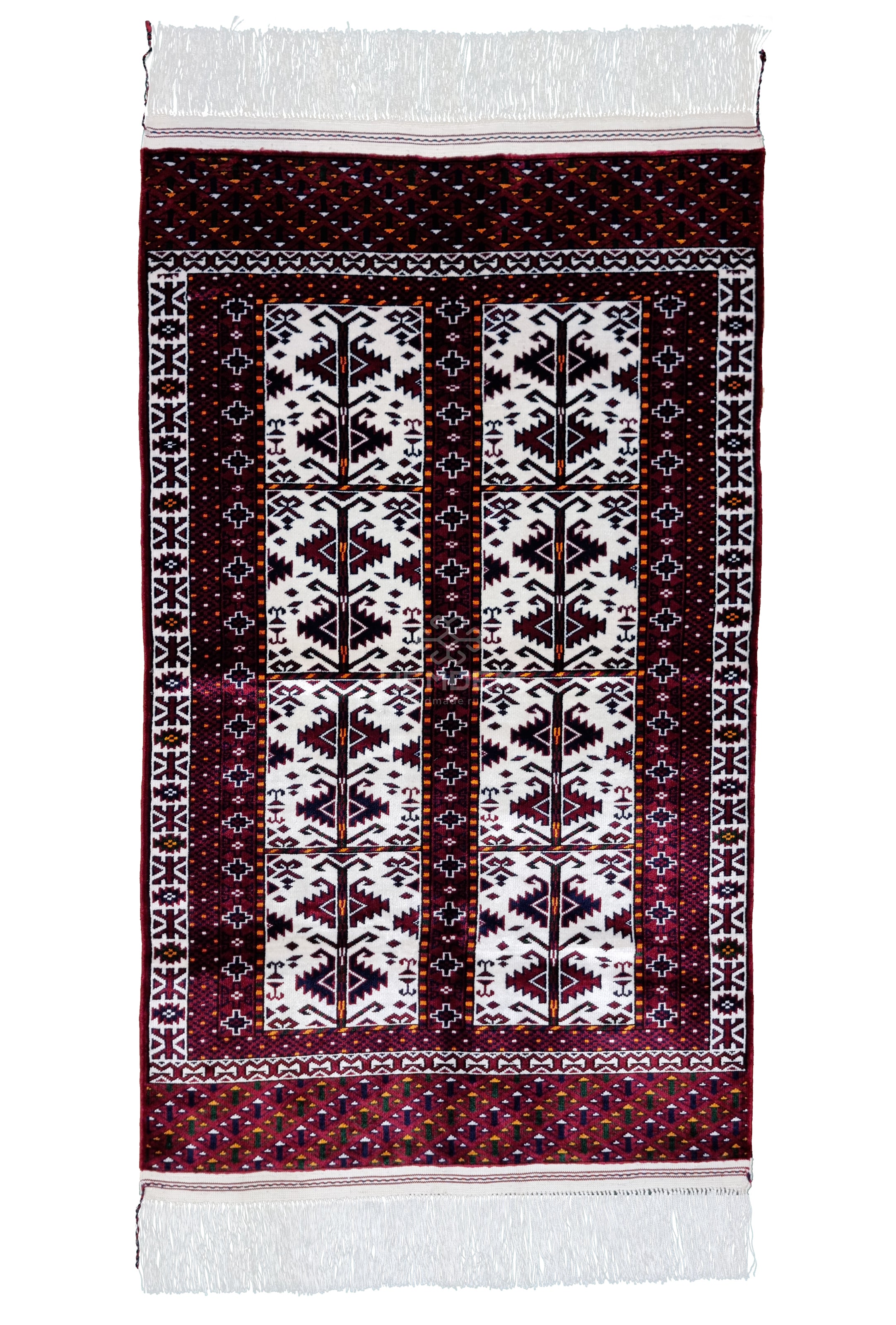 Silk Rugs Hand Knotted Silk Carpets from Turkmenistan – Hemdem Rugs