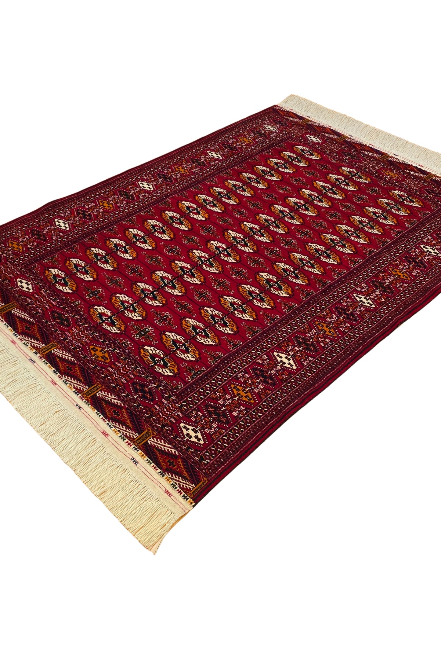 Tekke Wool Oriantal Rug 152 x 203 cm (5'x7' ft) Red