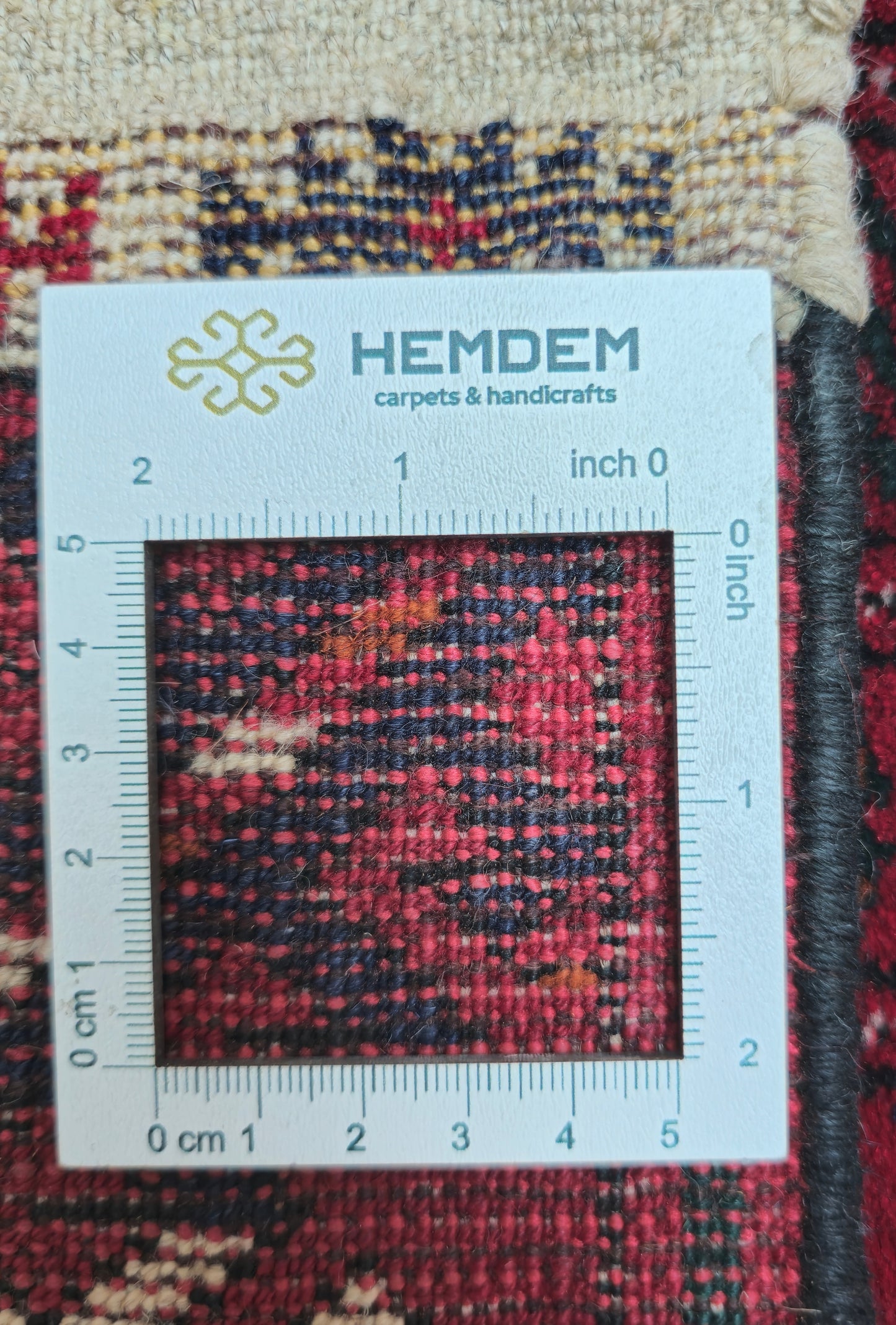 Türkmen Saray Ölçülerinde El Dokuma Yün Halı 400 x 480cm (13' x 19' ft) Kırmızı