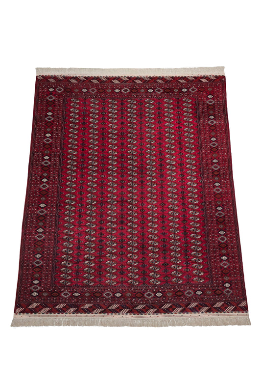 Turkmen Palace Sized Rug Handknotted Wool Rug 400 x 480cm (13' x 19' ft) Red