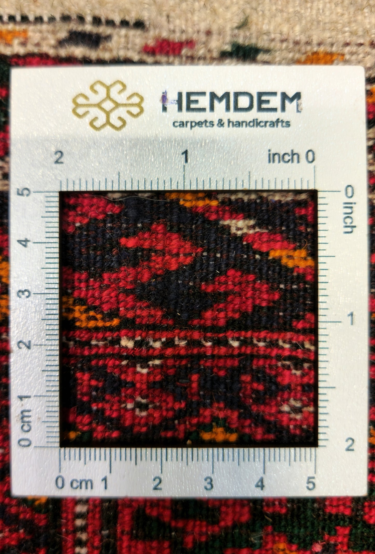 HandmadeTurkoman Rug Tekke Wool Rug 80 x 145 cm (3'x5' ft) Red