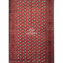Vintage Handknotted Turkoman Rug Tekke Wool Rug 220 x 400 cm (7'x13' ft) Red
