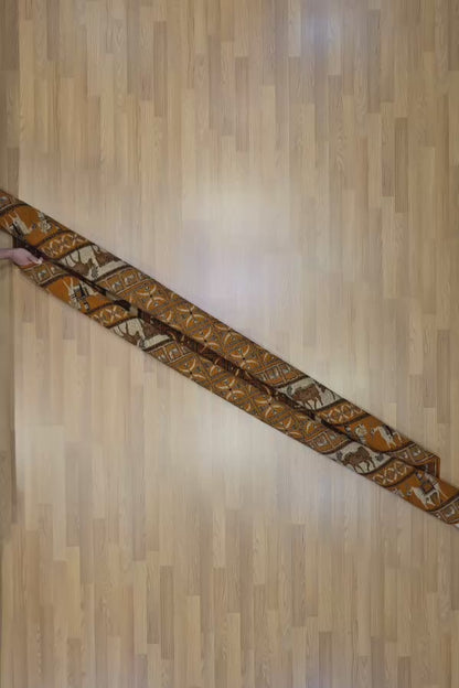 Pazyryk Rug with Organic Dyes 215 x 285cm (7' x 9.5') Peach