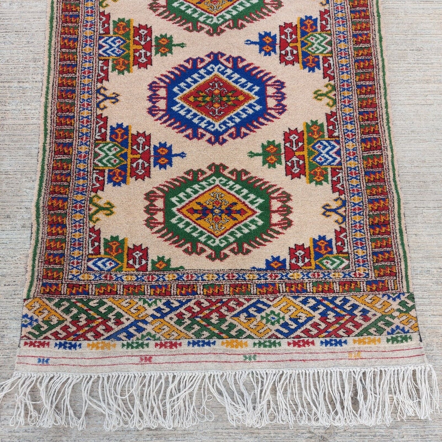 2'3"x11' Oriental Hallway Corridor Rug Runner Rug Wool Handmade 70x330cm Carpet