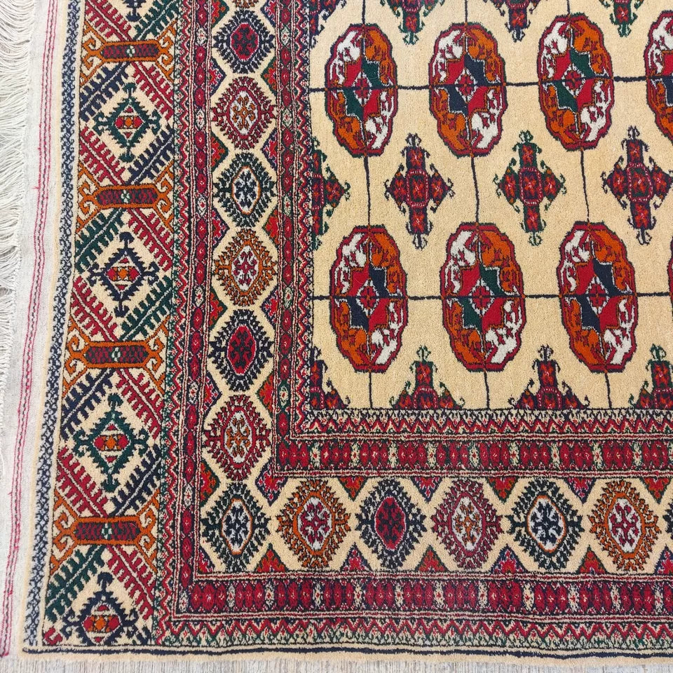 4' x 11' Handmade Hallway Rug Oriental Wool Corridor Carpet, Runner Rug 125 x 340 cm