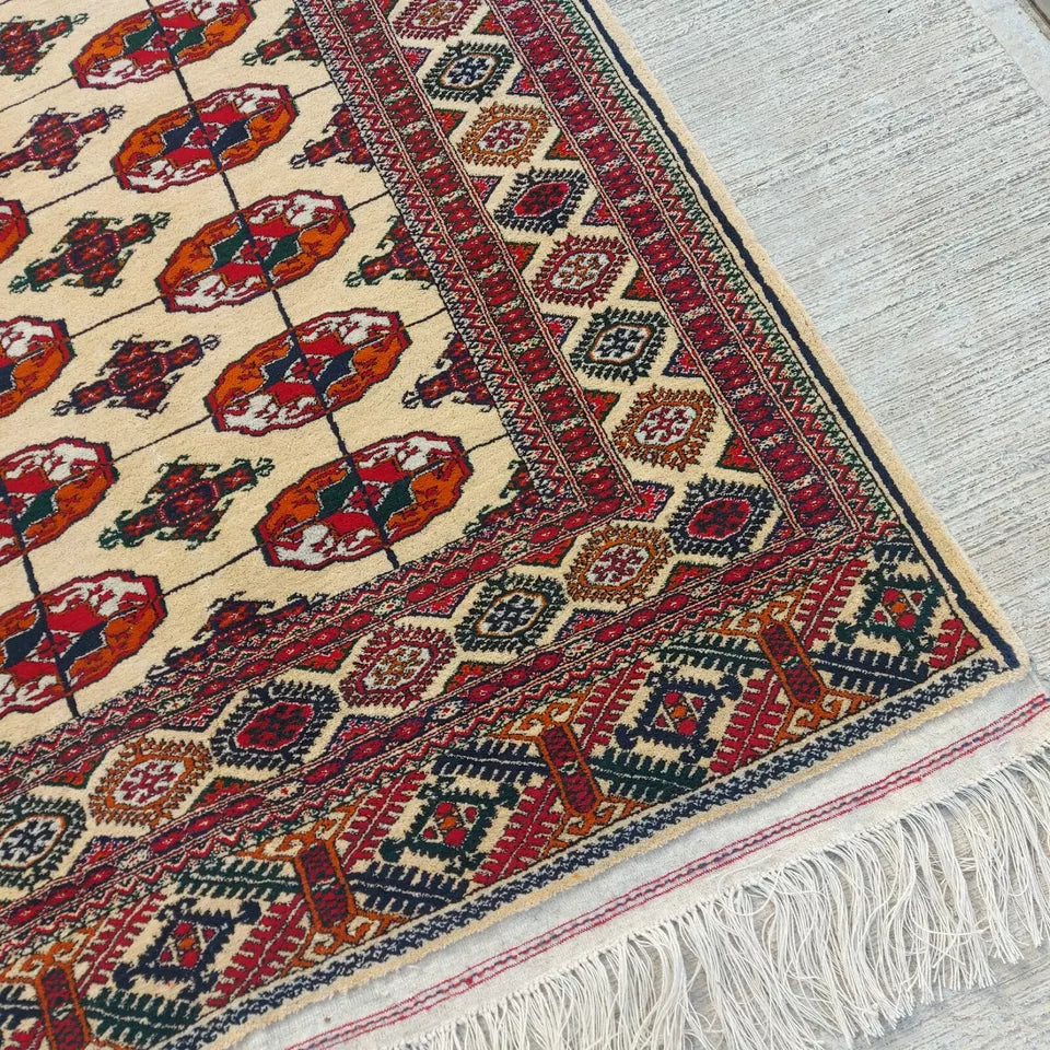 4' x 11' Handmade Hallway Rug Oriental Wool Corridor Carpet, Runner Rug 125 x 340 cm